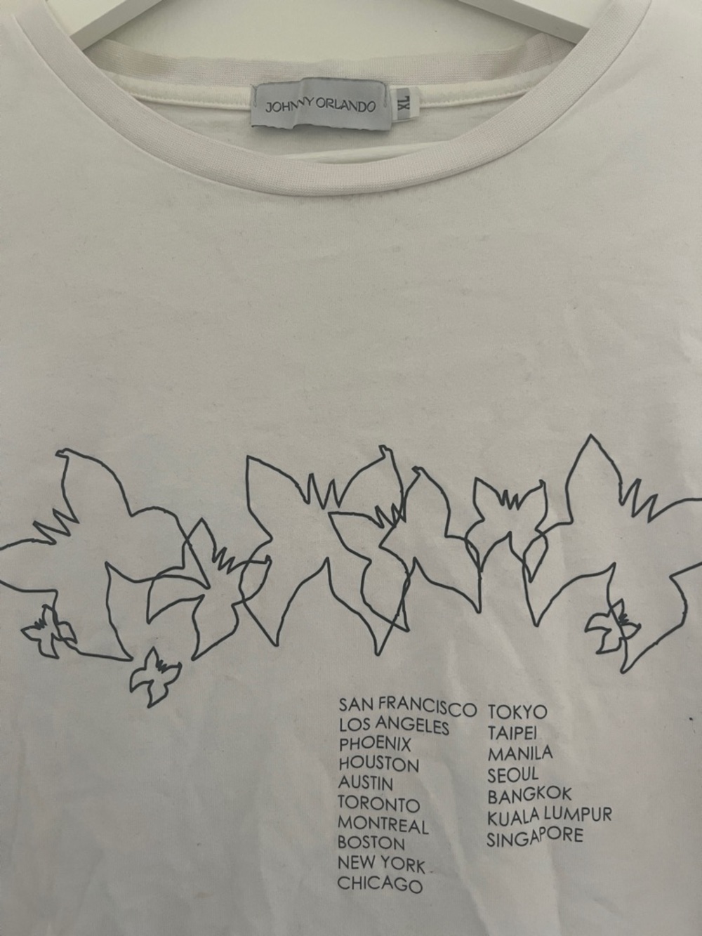 Johnny Orlando The Ride Tour Tee - Picture 2 of 4